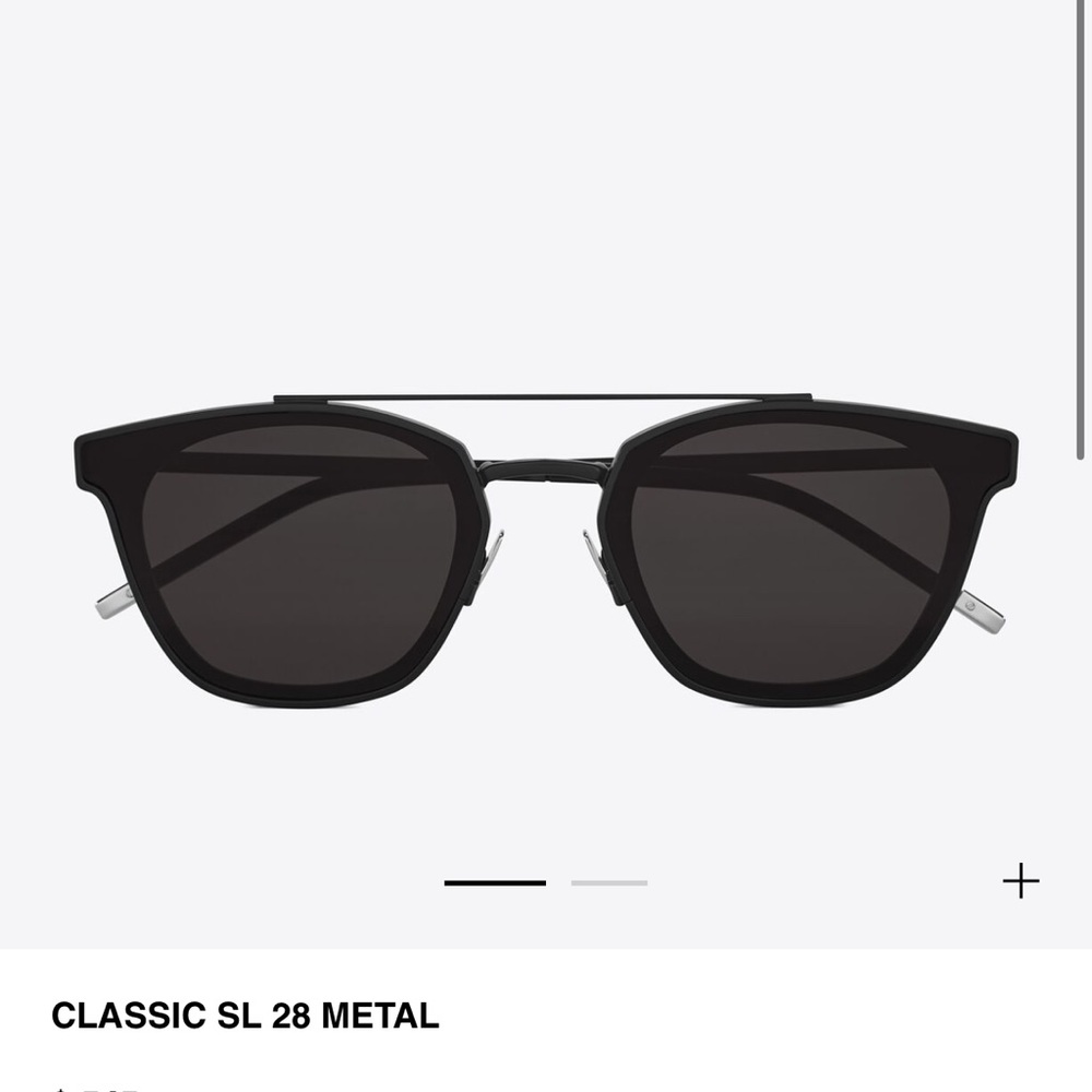 YSL Classic SL 28 Metal Sunglasses